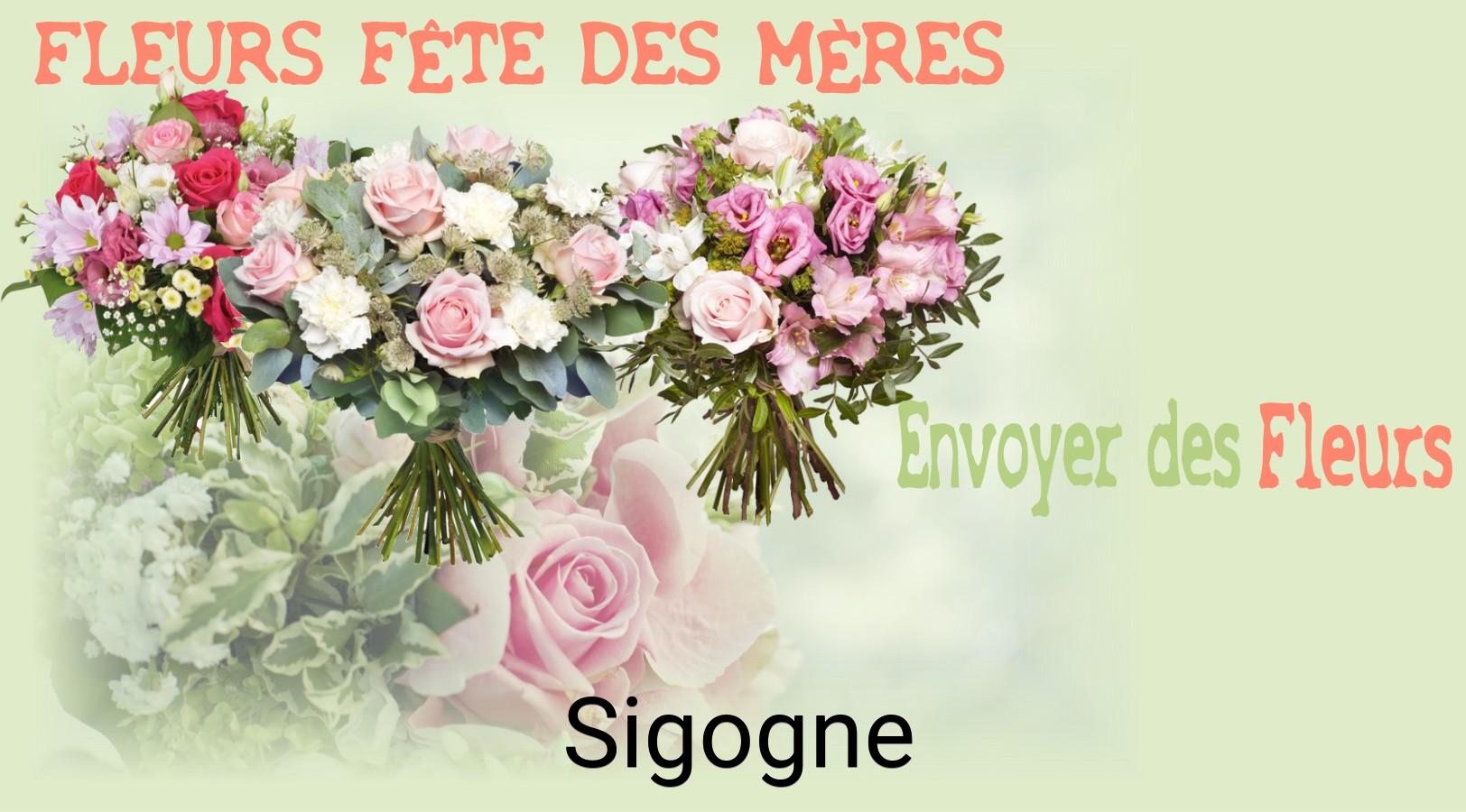 Bouquet de Fête des Mères livré à Sigogne